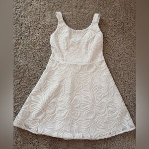 Lilly Pulitzer Kids White Floral Dress